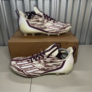 Adidas Adizero 12.0 Maroon White Gx4048 Size 10 Men’s Shoes NEW